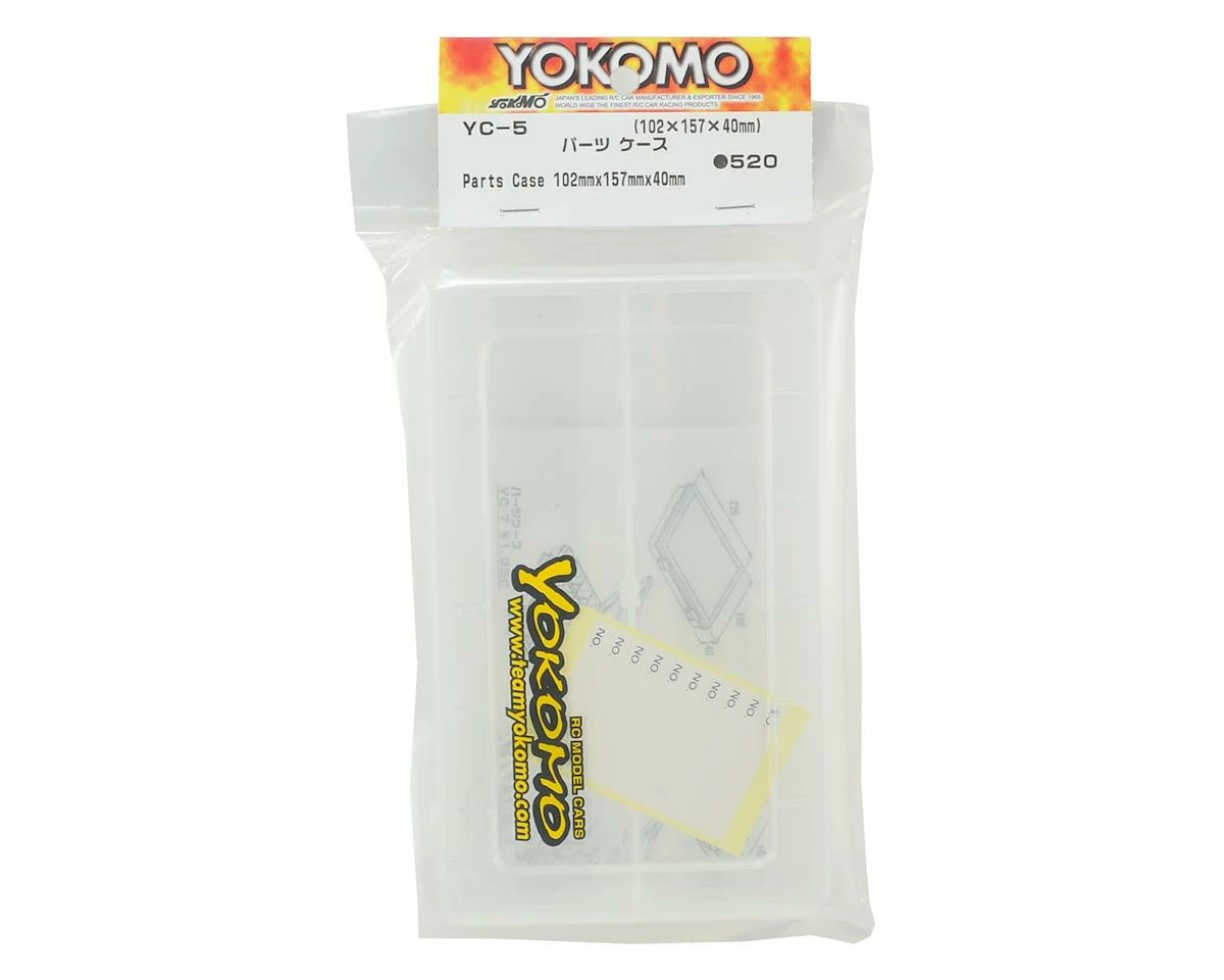 Yokomo Plastic Parts & Screws Carrying Case (102x157x40mm) - Image 3