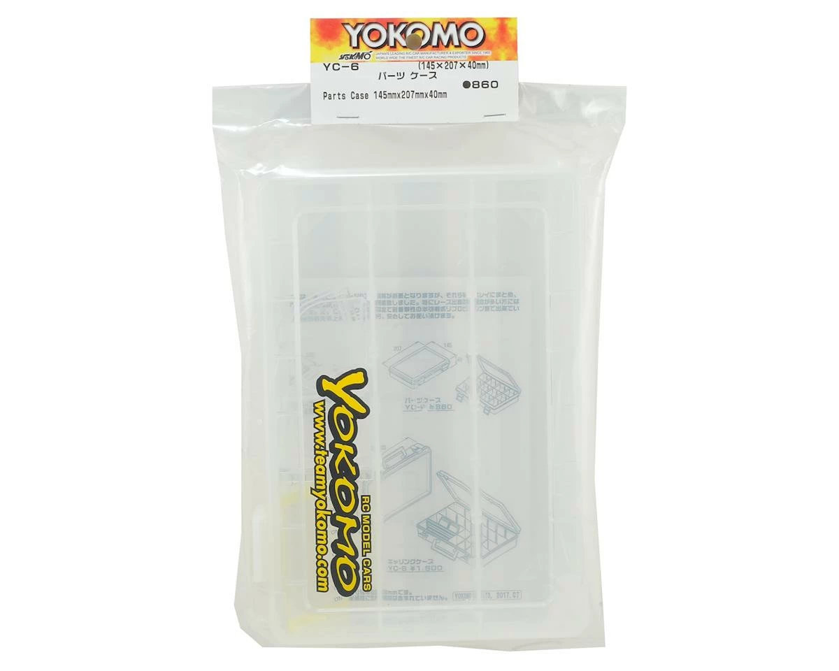 Yokomo Plastic Parts & Screws Carrying Case (145x207x40mm) - Image 2